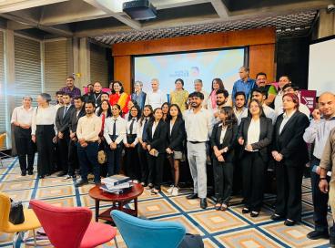 Visit & participation of Students from the Department of Political Science in Sansad TV discussions on 'She Leads – Viksit Bharat Ki Aur