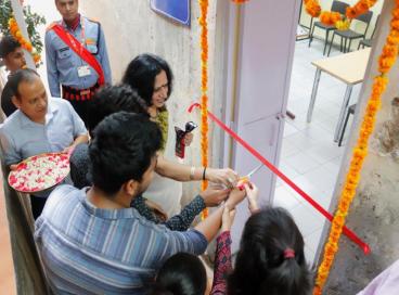 Inauguration of the Students Common Room at Kashmere Gate Campus