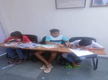 Drawing competition organized by Outreach Extension