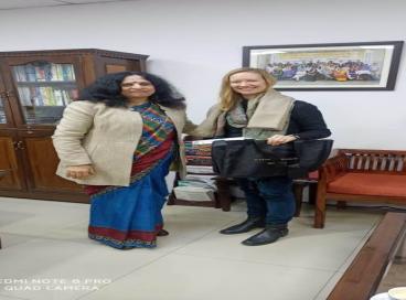 Delegates from Embassy of Denmark visited AUD