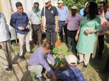 Celebration of World Environment Day at Dheerpur Wetland Project of Dr. B.R Ambedkar University Delhi