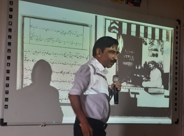 Padma Shri Shri K K Muhammed with SHRM faculty and students 06.09.24