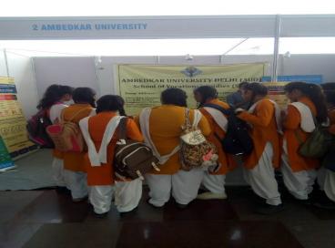 AUD's participation in Career Conclave 3.0 organised by EVGC, Director of Education-GNCTD