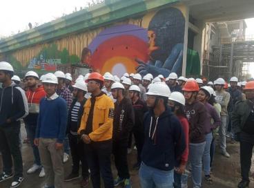 Faculty Students visit to Tehkhand Waste to Energy Plant