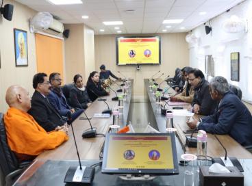 Signing of MOU with Mahabodhi International Meditation Centre Ladakh