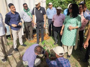 Celebration of World Environment Day at Dheerpur Wetland Project of Dr. B.R Ambedkar University Delhi