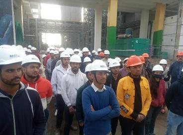 Faculty Students visit to Tehkhand Waste to Energy Plant