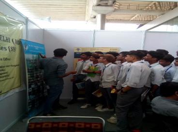 AUD's participation in Career Conclave 3.0 organised by EVGC, Director of Education-GNCTD