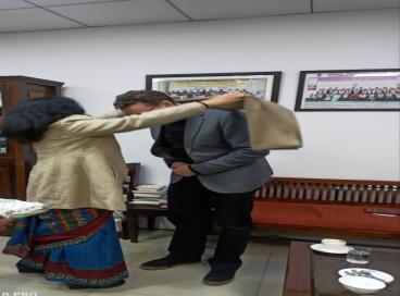 Delegates from Embassy of Denmark visited AUD