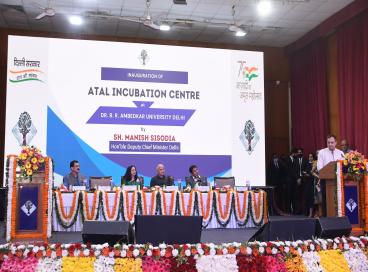 Inauguration of AIC-AUDF, Centre for Entrepreneurship Development at Kashmere Gate Campus