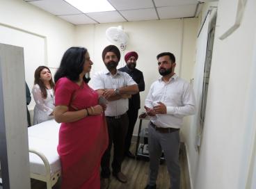 Inauguration of Physiotherapy Unit by Hon’ble Vice Chancellor on 22.07.2022 at Kashmere Gate Campus