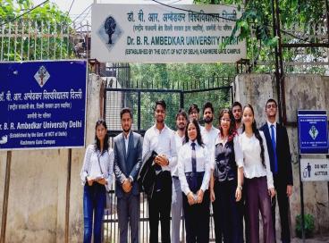 Visit & participation of Students from the Department of Political Science in Sansad TV discussions on 'She Leads – Viksit Bharat Ki Aur