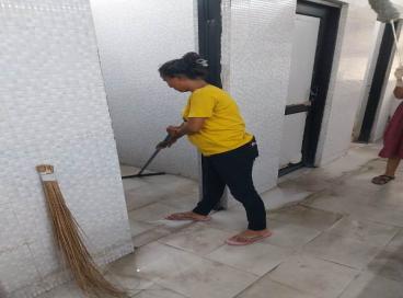 Cleaning of Hostel Premises