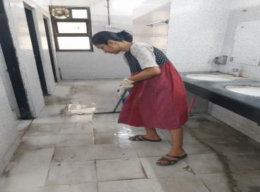 Cleaning of Hostel Premises