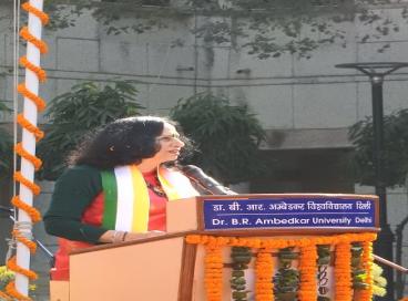 Republic Day 2025 Celebration at Karampura Campus.