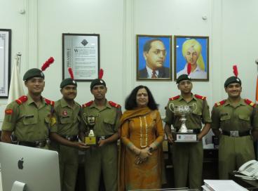 NCC COY won both main competitions at Combined Annual Training Camp (CATC 2024)