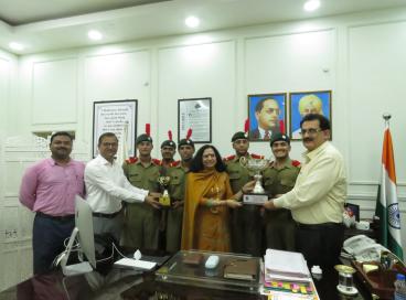 NCC COY won both main competitions at Combined Annual Training Camp (CATC 2024)