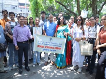 Voter awareness Campaign led by Hon'ble Vice Chancellor