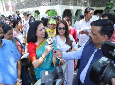 Voter awareness Campaign led by Hon'ble Vice Chancellor