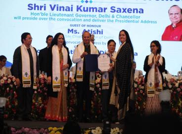 13th convocation of Dr. B.R. Ambedkar University Delhi on December 13th, 2024.