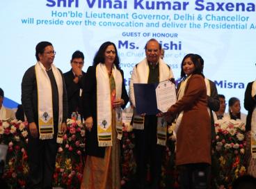 13th convocation of Dr. B.R. Ambedkar University Delhi on December 13th, 2024.