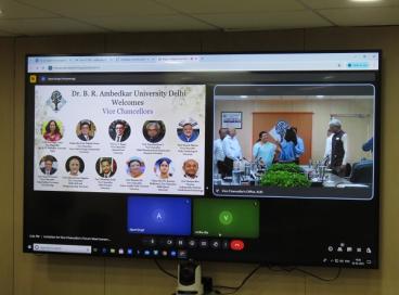 Delhi State University's Vice Chancellor Forum Meeting