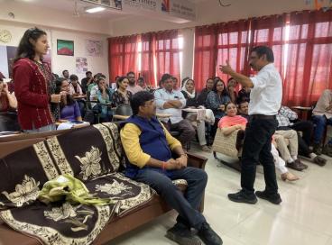 Padma Shri Shri K K Muhammed with SHRM faculty and students 06.09.24