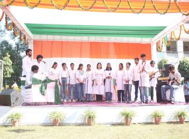 Republic Day 2025 Celebration at Karampura Campus.