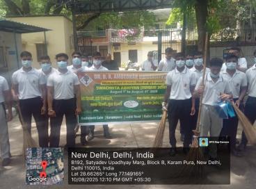 Swachhta Abhiyan Karampura campus