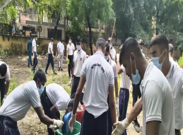 Swachhta Abhiyan Karampura campus