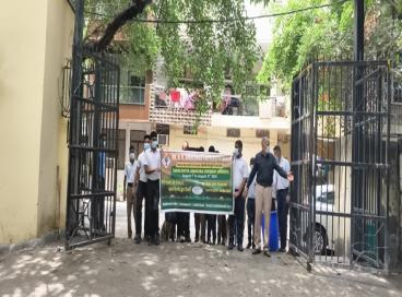 Swachhta Abhiyan Karampura campus
