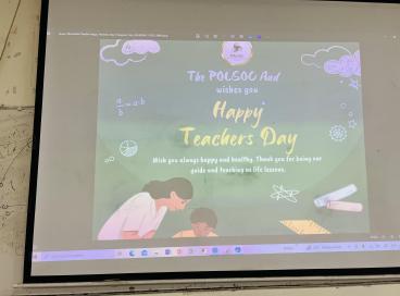 Teacher’s day Celebration -Political Science, SUS