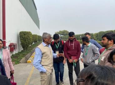 Industrial Visit to Safexpress Logistics Park Binola near Bilaspur, Haryana