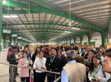 Industrial Visit to Safexpress Logistics Park Binola near Bilaspur, Haryana