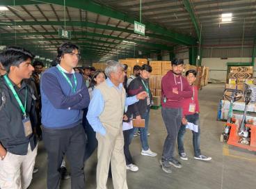 Industrial Visit to Safexpress Logistics Park Binola near Bilaspur, Haryana