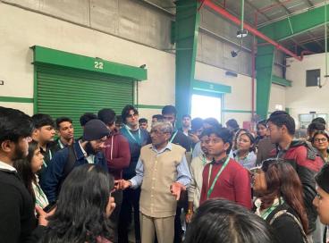 Industrial Visit to Safexpress Logistics Park Binola near Bilaspur, Haryana