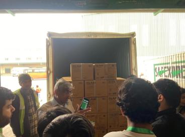 Industrial Visit to Safexpress Logistics Park Binola near Bilaspur, Haryana