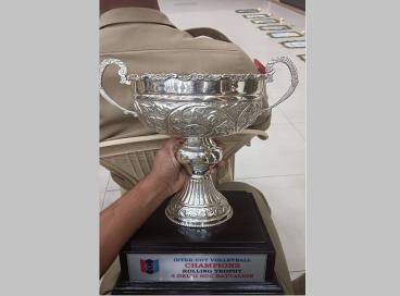 NCC COY won at the Combined Annual Training Camp (CATC 2024) in Volleyball & Line layout competition
