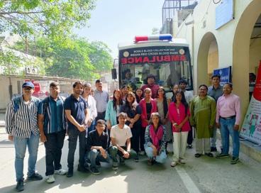 Blood Donation camp organized by NSS on 3rd May 2024