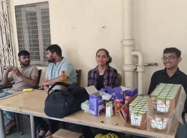 Blood Donation camp organized by NSS on 3rd May 2024