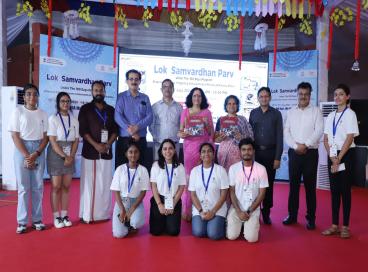 Sh Kiren Rijiju, Hon'ble Minister, Govt of India interacting with our students