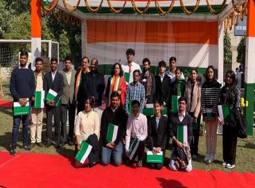 Republic Day 2025 Celebration at Karampura Campus.