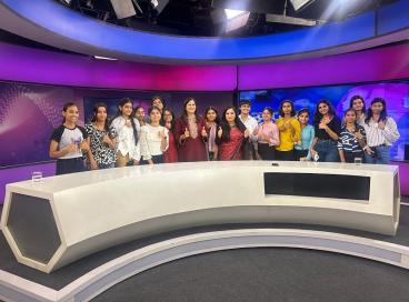 Commemorating Kargil Vijay Diwas :  students and faculty from Political Science  participated  in  Sansad TV