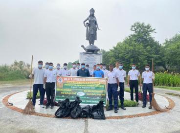  NCC at Qudsiya Ghat, Yamuna River front
