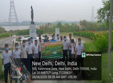  NCC at Qudsiya Ghat, Yamuna River front