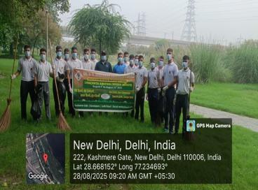  NCC at Qudsiya Ghat, Yamuna River front