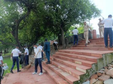  NCC at Qudsiya Ghat, Yamuna River front
