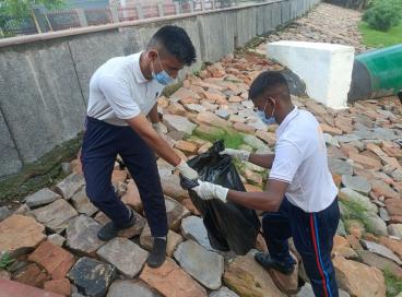  NCC at Qudsiya Ghat, Yamuna River front