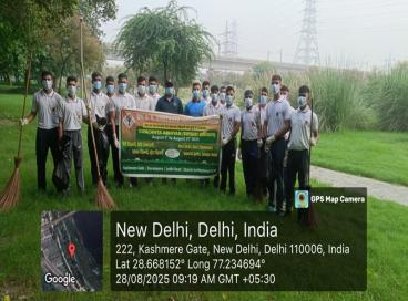  NCC at Qudsiya Ghat, Yamuna River front