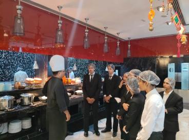 Student visited Hotel Redisson Blue